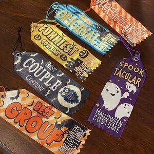 Halloween Costume Ribbons 👻🎃 Set of 6
